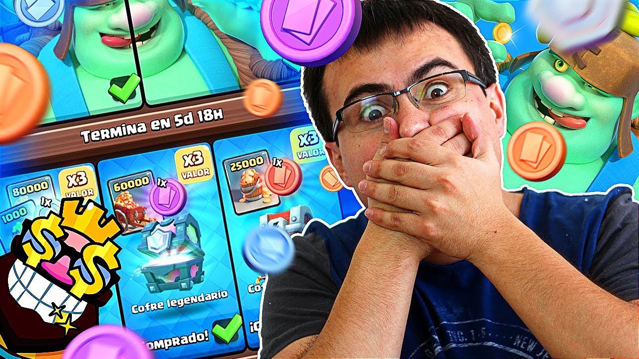 ME COMPRO TODA LA ACTUALIZACIÓN ¡¡ INTERCAMBIANDO LEGENDARIAS !! | Clash Royale