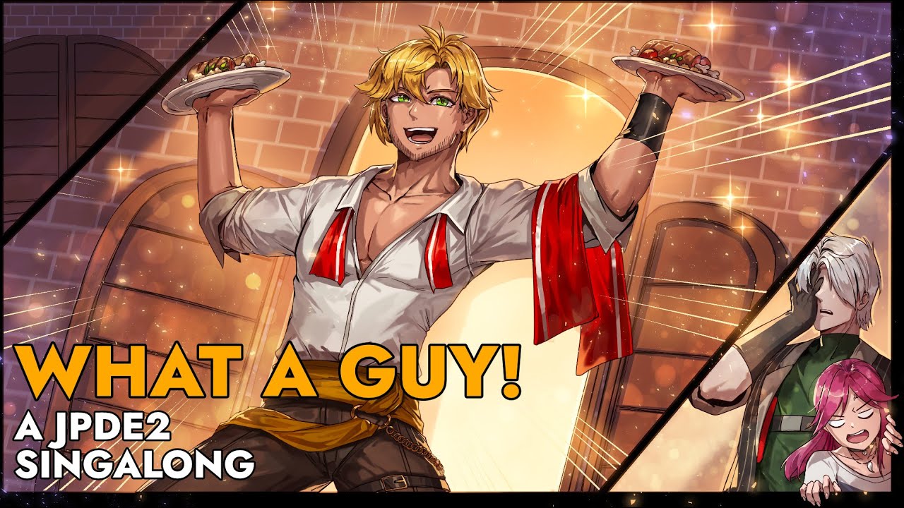What A Guy! - ANIMATIC VIDEO WITH LYRICS (JPDE2 Song) #RWBY