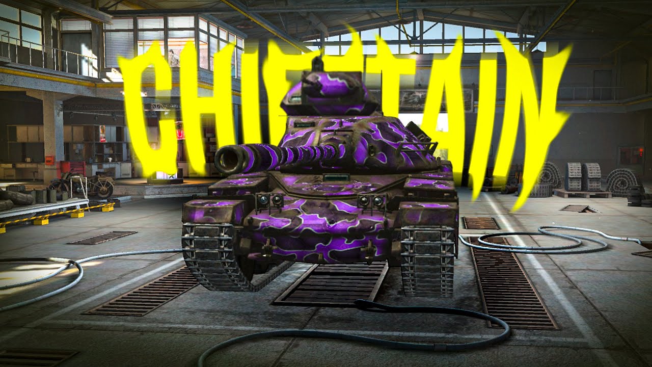 Chieftain - Колпак Размером с Чью то Хату- ОбзорTanks Blitz