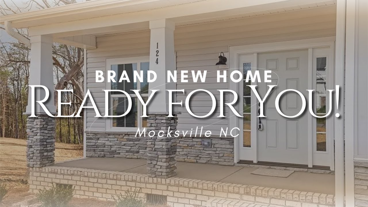 Full Tour: New Home in Mocksville NC | 4 Bedrooms + Amazing Backyard