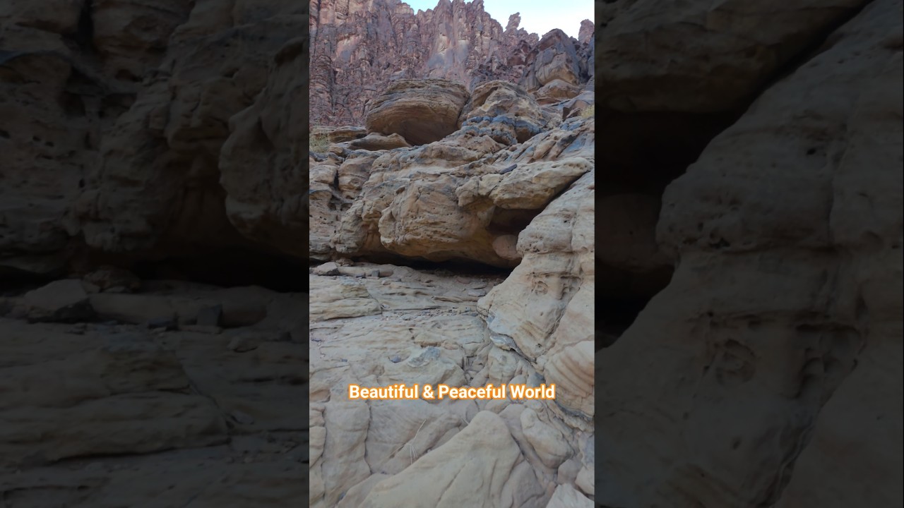 Hiking in beautiful Wadi 