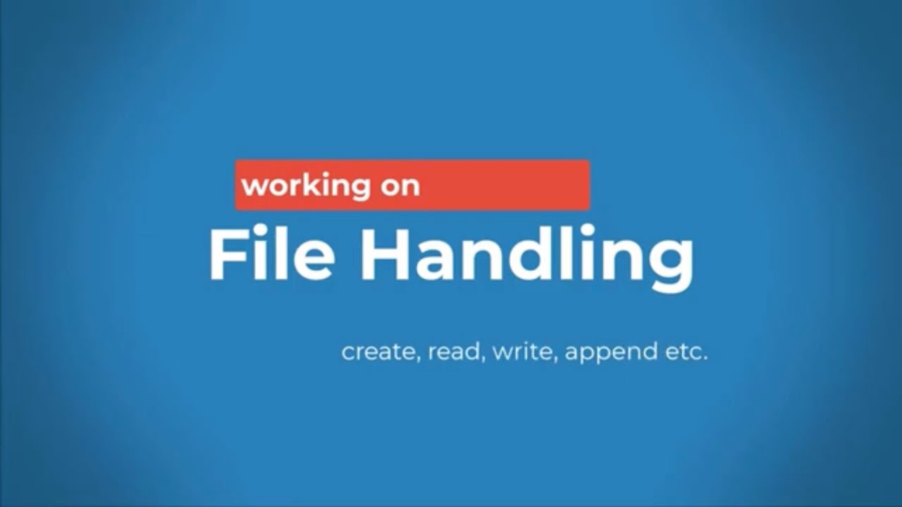 Working with Text Files on python| Create, Open, Read, Write files  #python #filehandling