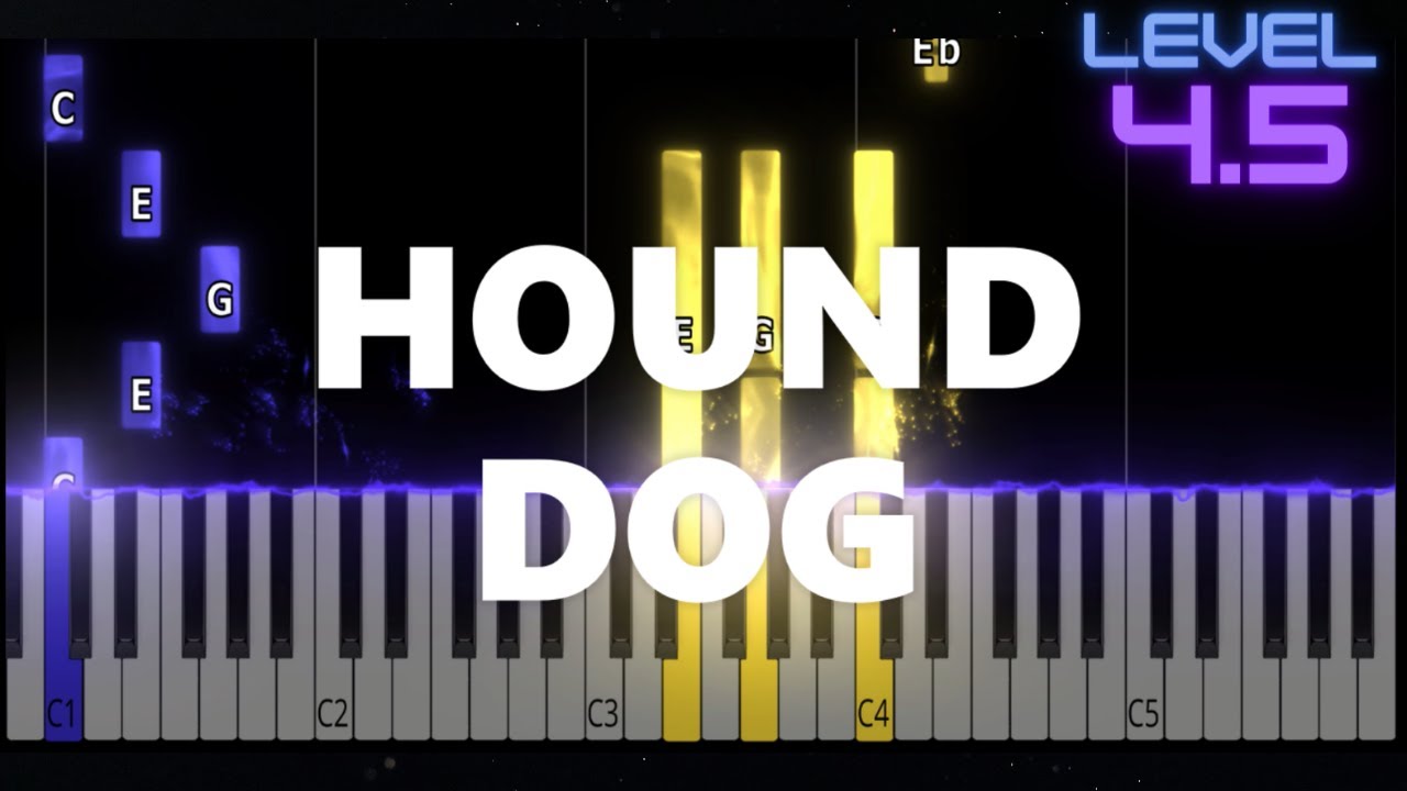 Hound Dog - Elvis Presley - ADVANCED/EPIC Piano Tutorial