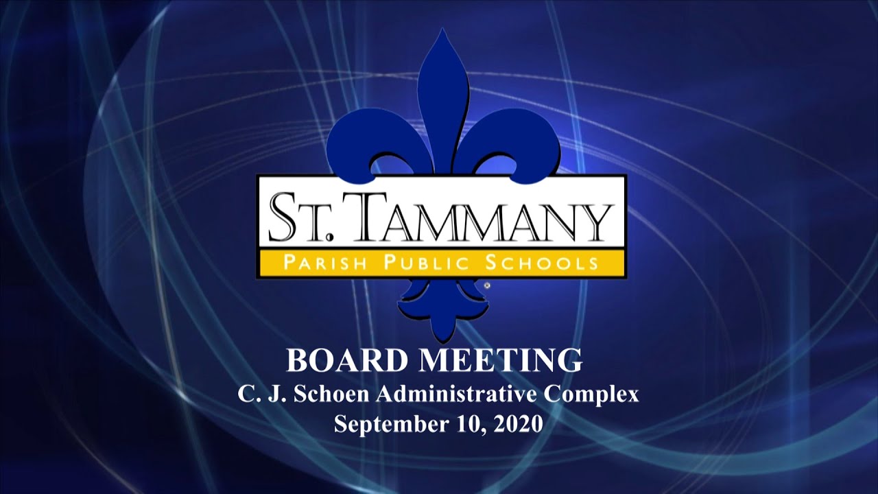 STPPS Board Meeting: September 10, 2020