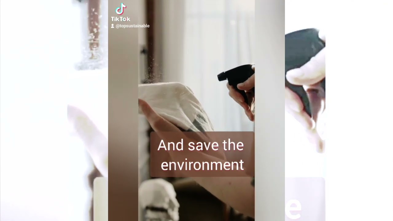 Eco-friendly Cleaning Spray in 1 minute