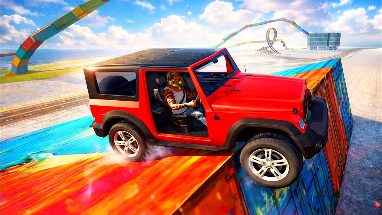 Thar Impossible Ramp Stunt Challenge | Indian Bike Driving 3D Gameplay 🔥