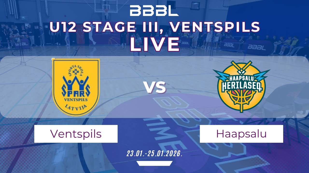 Haapsalu Herilased 2014 vs Ventspils 2014 | BBBL U12 | Stage III