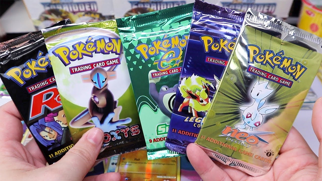 HUGE Vintage Pokemon Booster Pack Opening worth $1500!