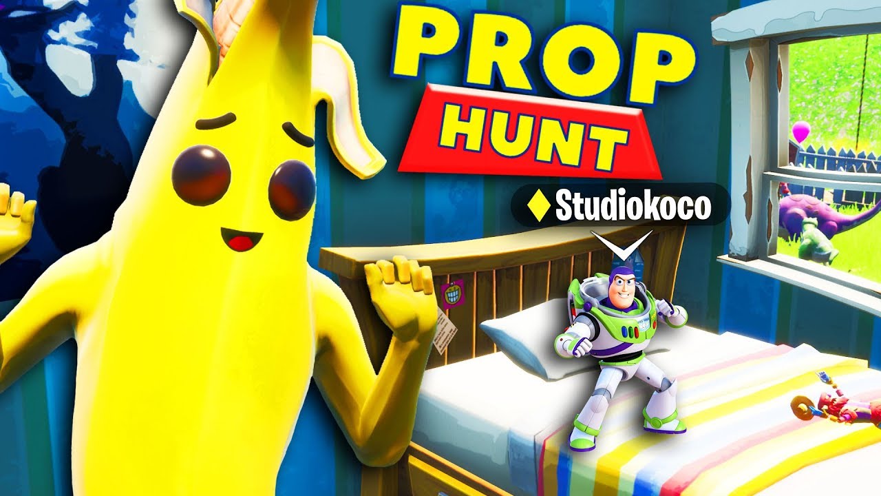 PROP HUNT TOY STORY ! (Délire Fortnite)