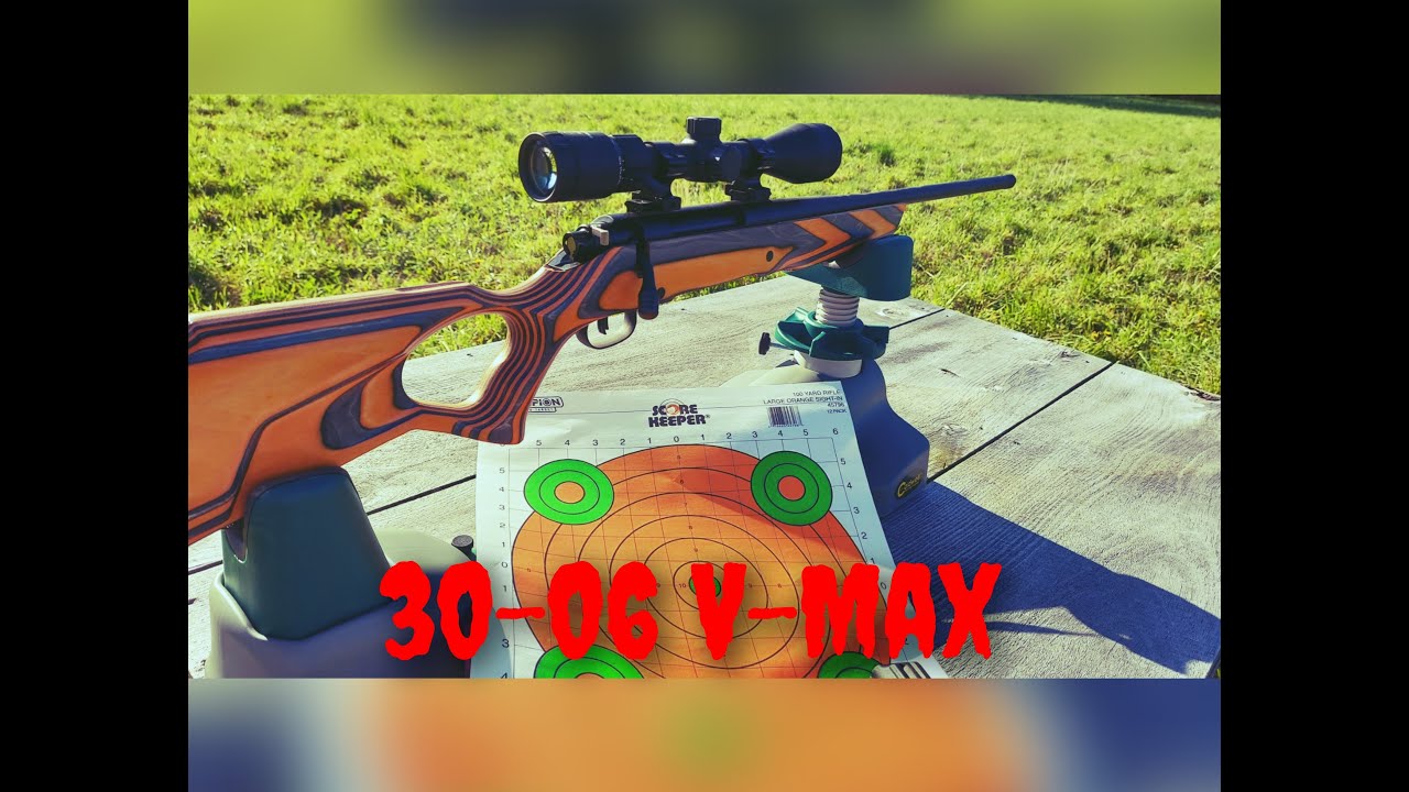 30-06 110Gr V-max, Handload Group Test
