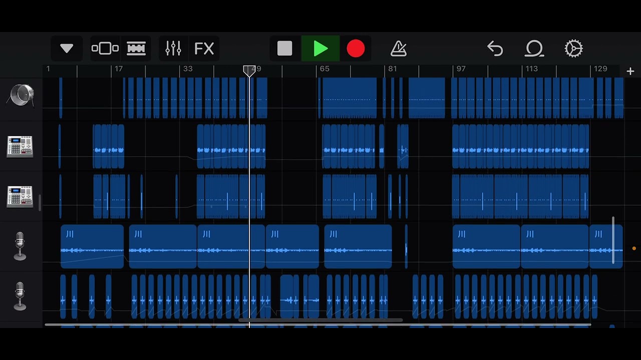 幻想的で機械的な曲【GarageBand】