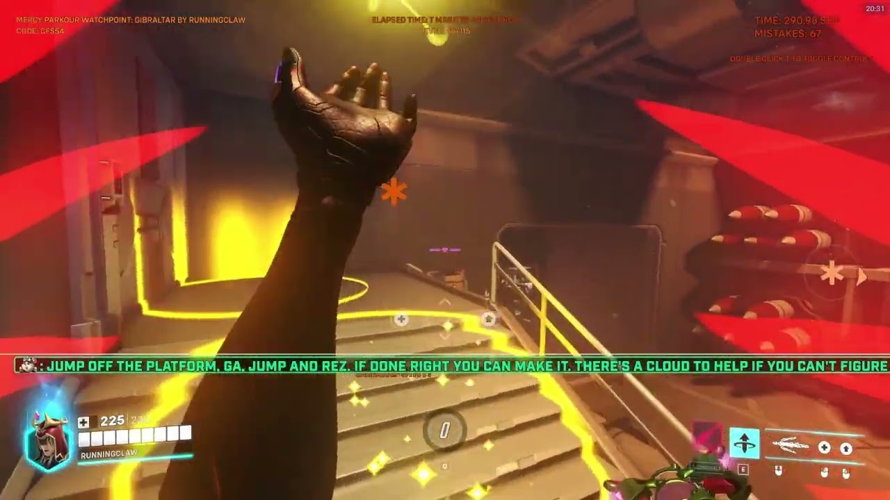 Runningclaw’s Mercy Parkour - Watchpoint: Gibraltar CODE: CFS54