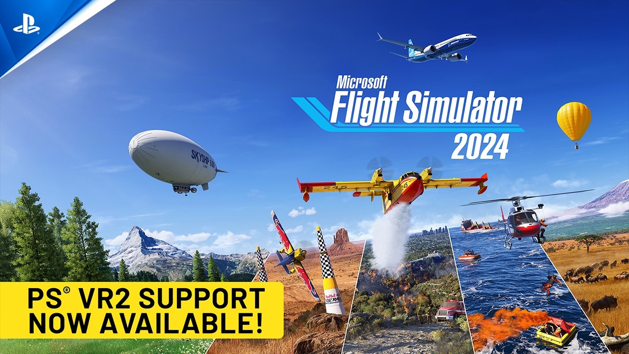 Microsoft Flight Simulator 2024 - Launch Trailer | PS VR2 Games