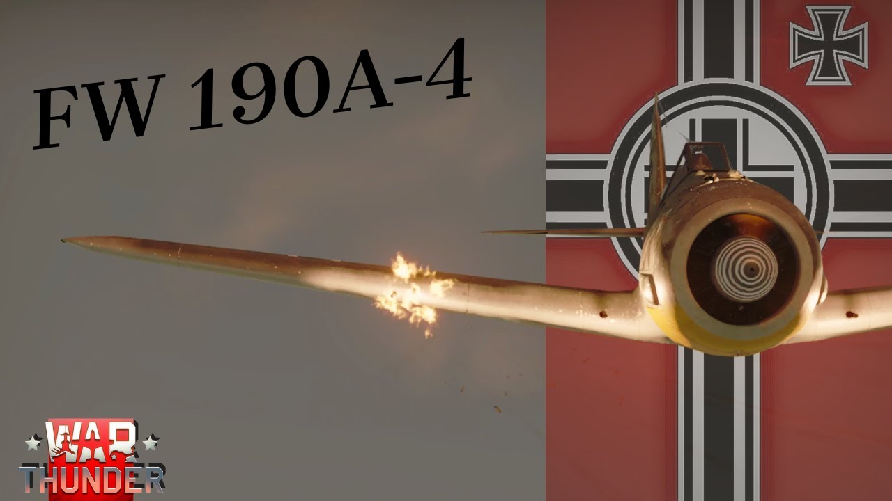 Fw 190 A-4 – WarThunder Cinematic  cz