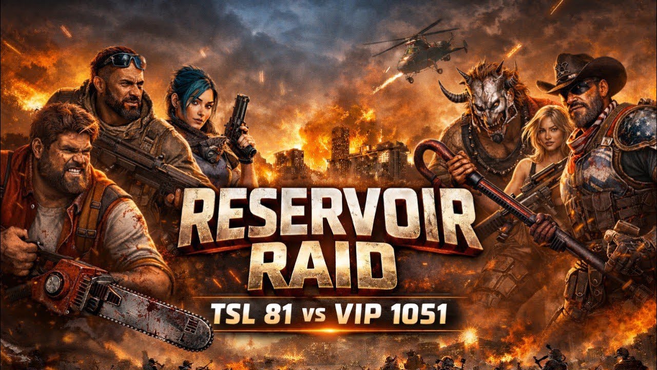 State of Survival Reservoir Raid [ TSL 81 ] v [ VIP 1051 ]