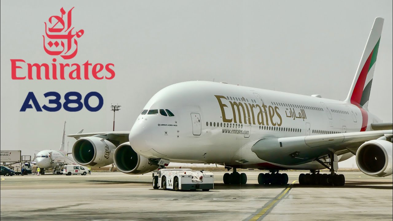 🇲🇦 Casablanca - Dubai 🇦🇪 | EMIRATES A380 [FULL FLIGHT REPORT]