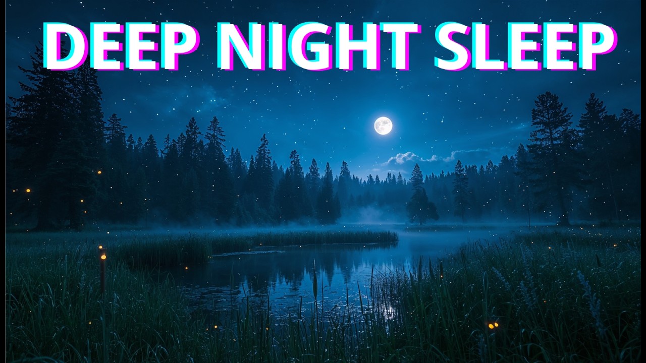 Your Peaceful Night Starts Here, peaceful night sounds for better sleep, relax, and focus