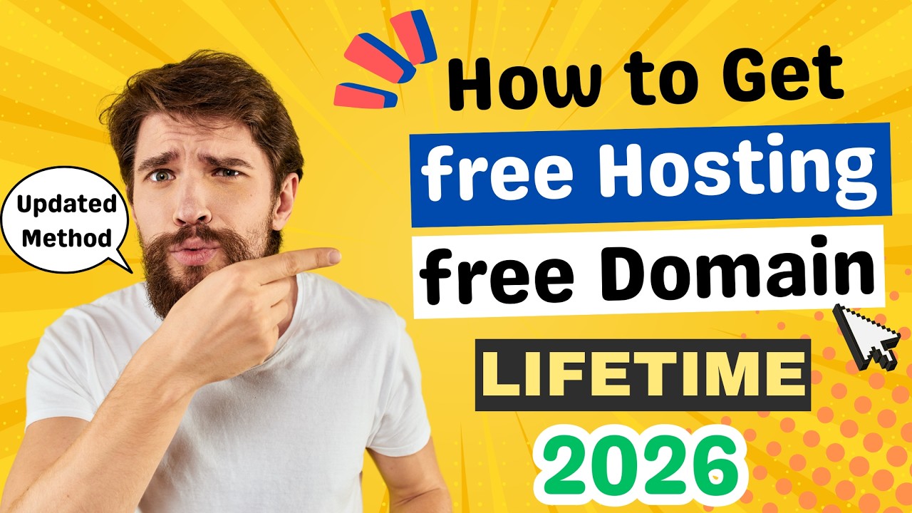 How to Get Free Hosting and Domain for WordPress 2025 ( Unlimited Free Hosting for Lifetime )