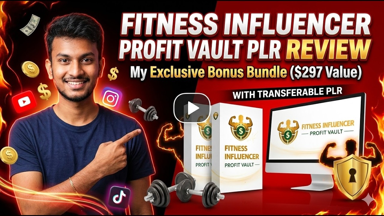 Fitness Influencer Profit Vault PLR Review + My Exclusive $297 Bonus Bundle