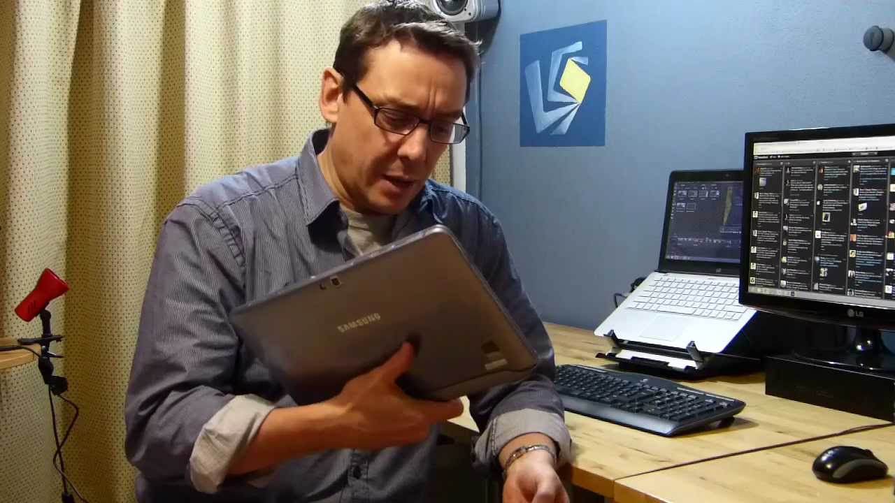 Samsung ATIV 500T Tablet Unbox, Test, Connector Problem Demo