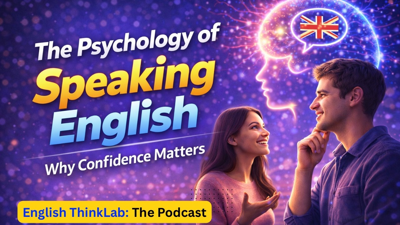 Why Confidence Changes Your English | Language Psychology | speaking practice