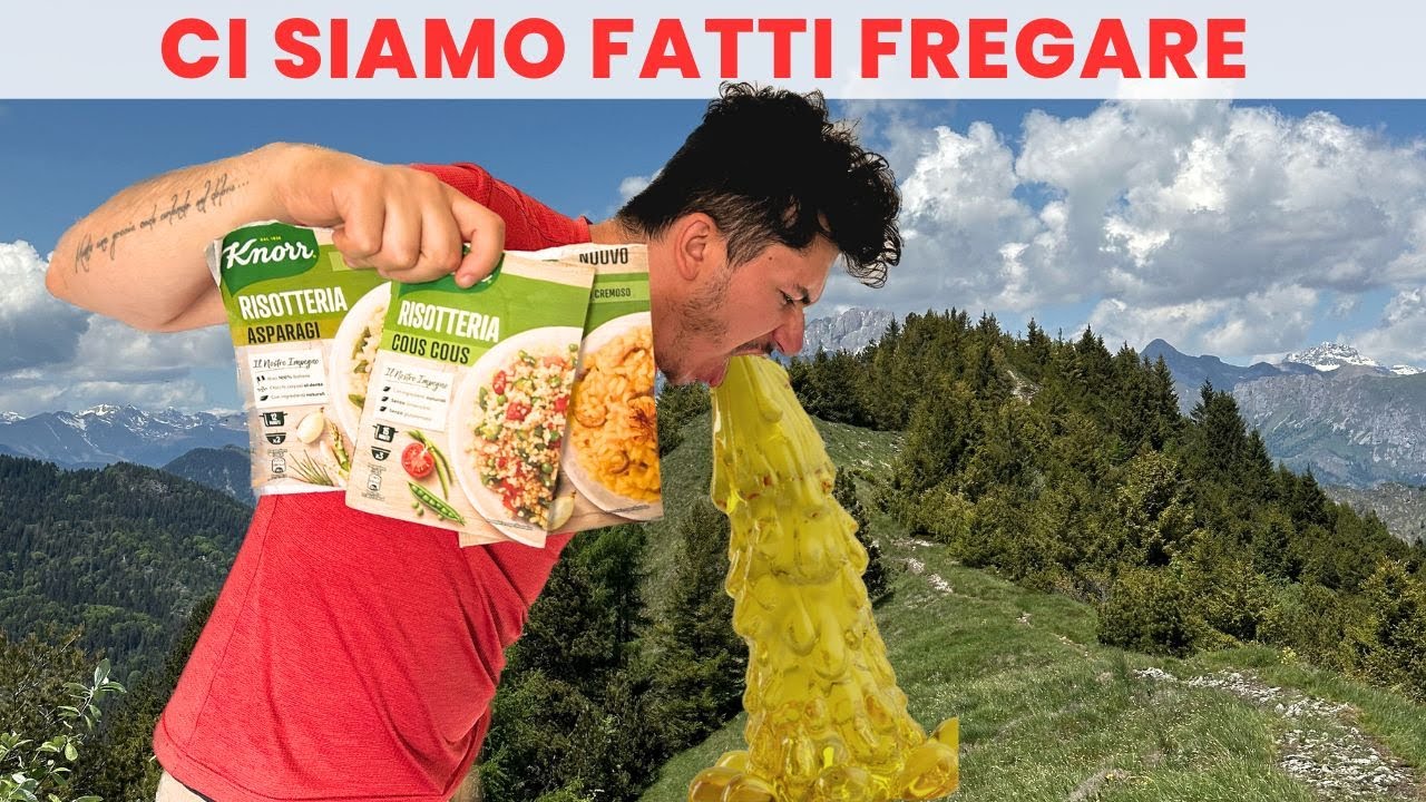 Ma quanto FANNO SCHIFO?! PROVIAMO i RISOTTI PRONTI della KNORR a 1500m!