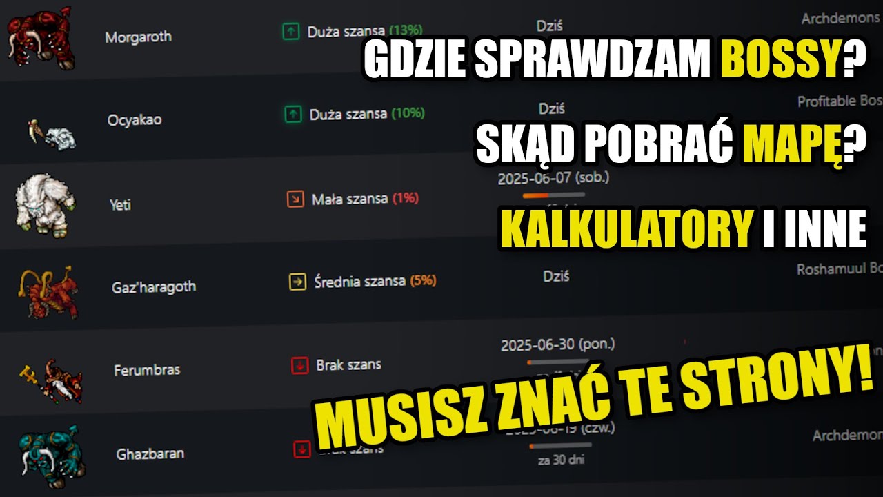 GRASZ W TIBIE? Musisz znać te strony!