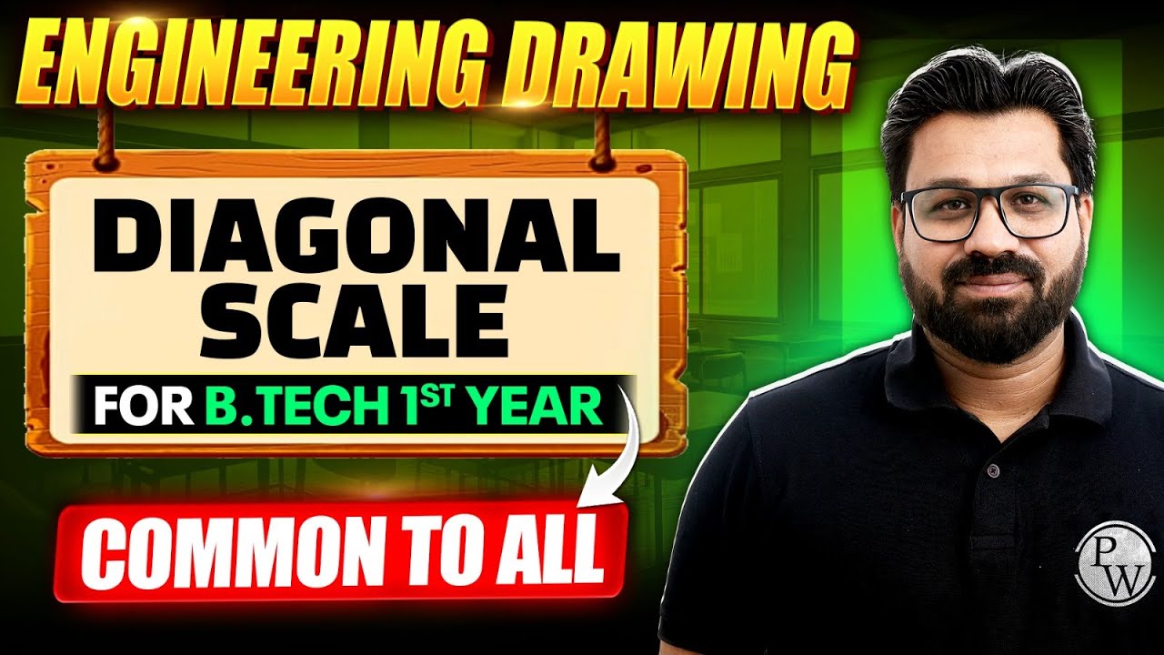 Engineering Drawings | Diagonal Scale | Engineering Graphics For Semester Exams