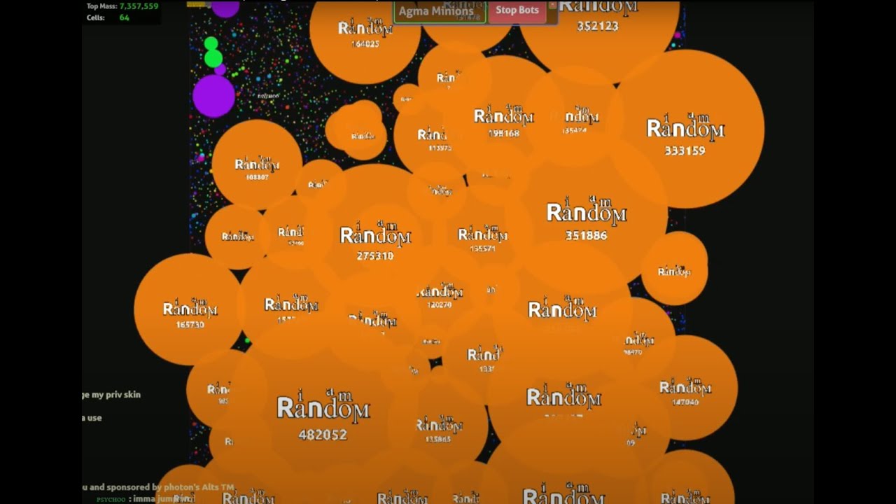 Agma.io - World Record Special (feat. @Photonblastt )