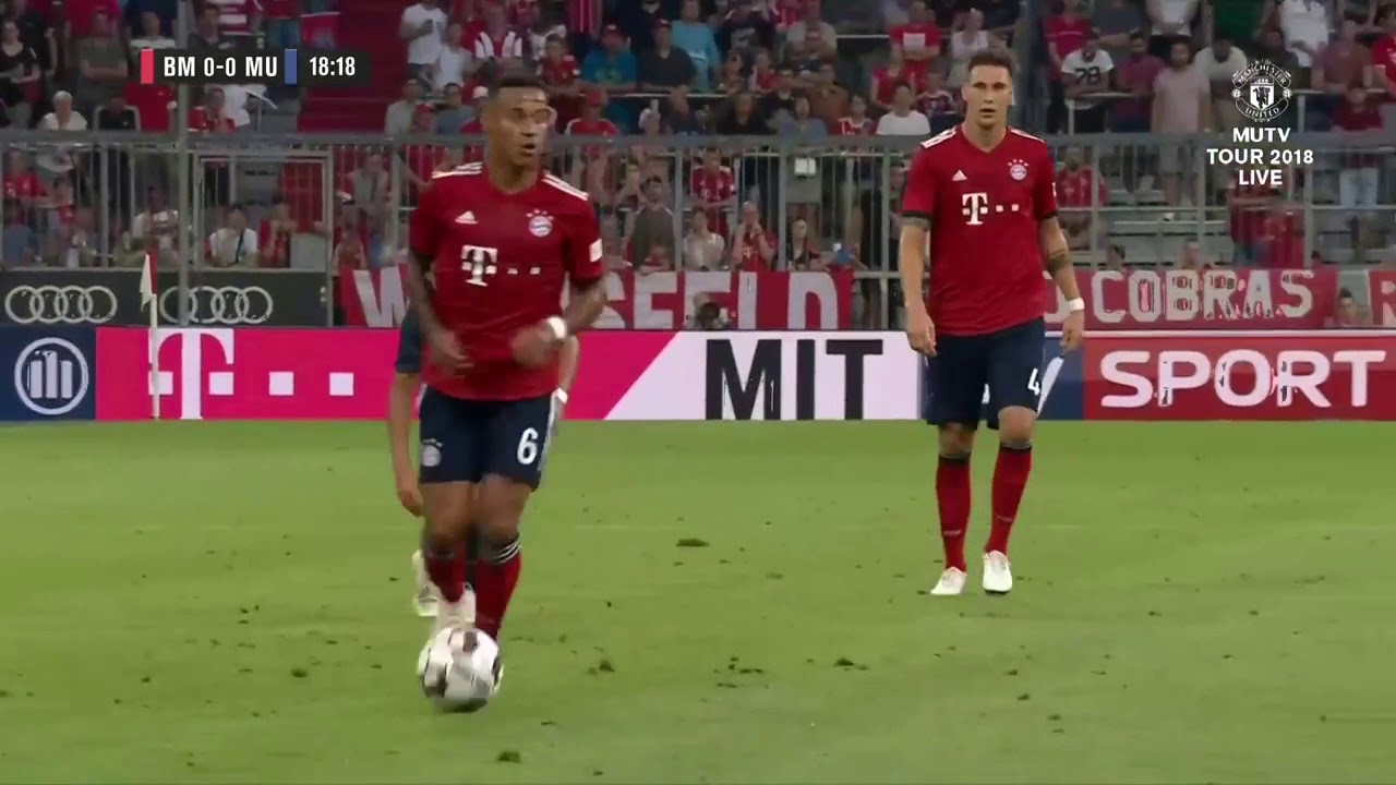 Thiago Alcântara vs Manchester United (05/08/2018)