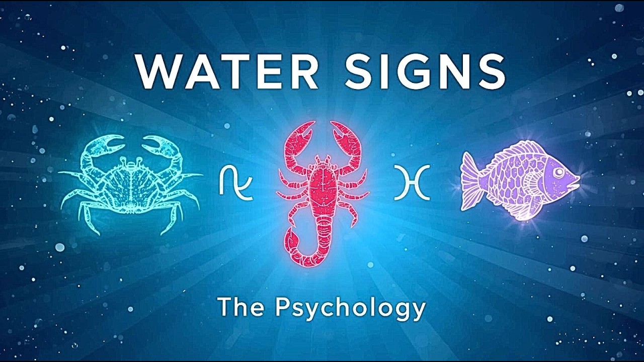 The Psychology of Water Signs: Cancer, Scorpio, Pisces