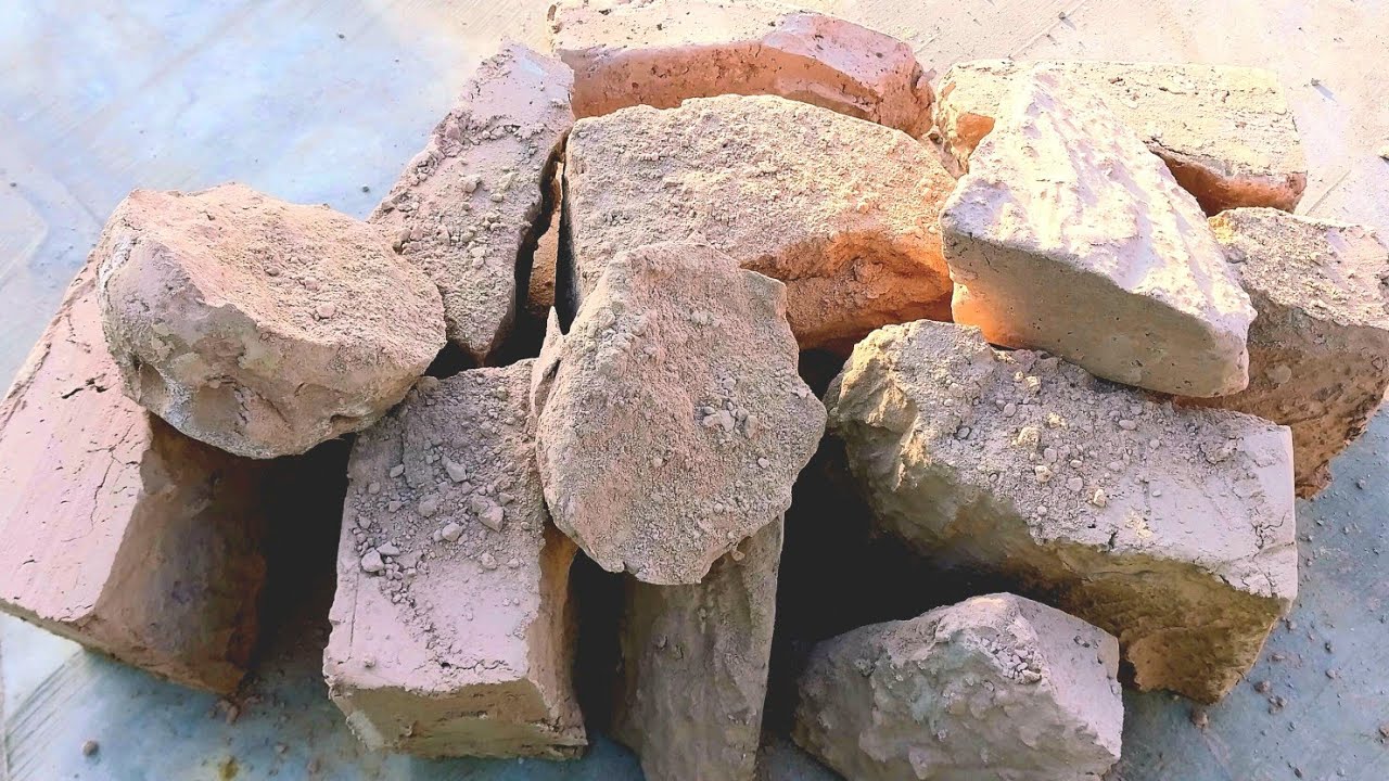 Red Mud Dry Floor Crumbling |ASMR
