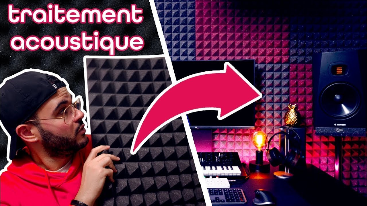 Mes MOUSSES acoustiques ! (Comparatif avant/après)
