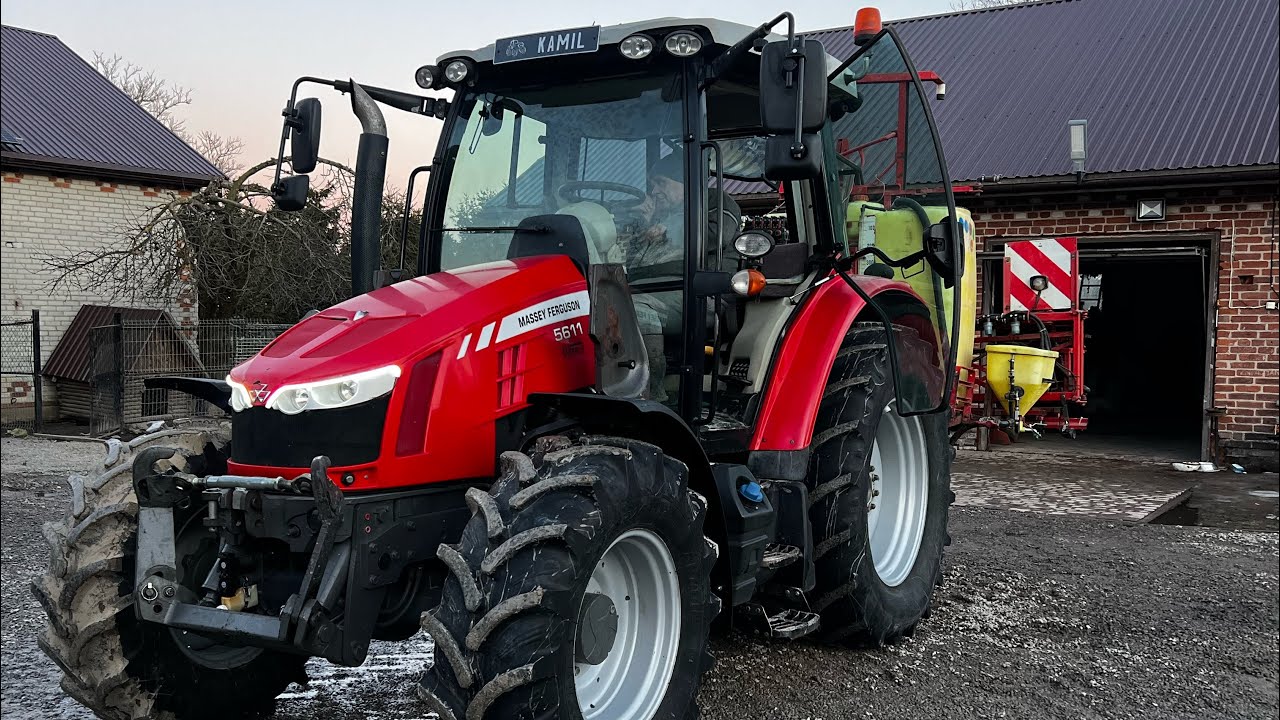 Oprysk na chowacza w rzepaku 2026r ||Massey Ferguson 5611&Rau 1100l||