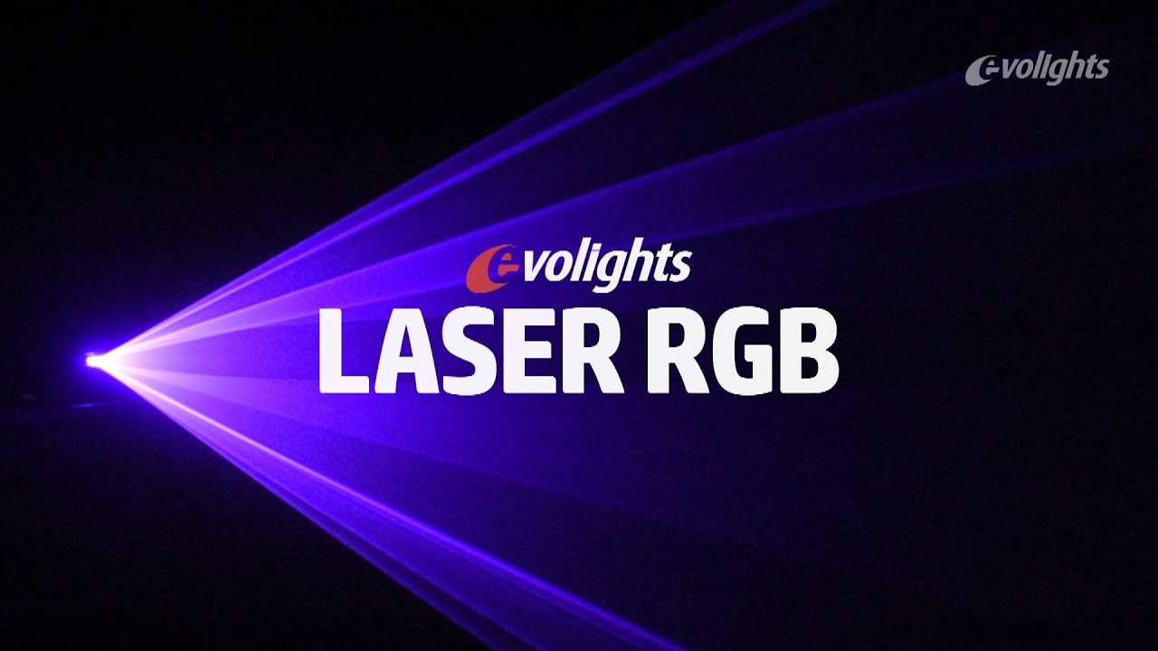 Evolights Laser RGB 1W Animated