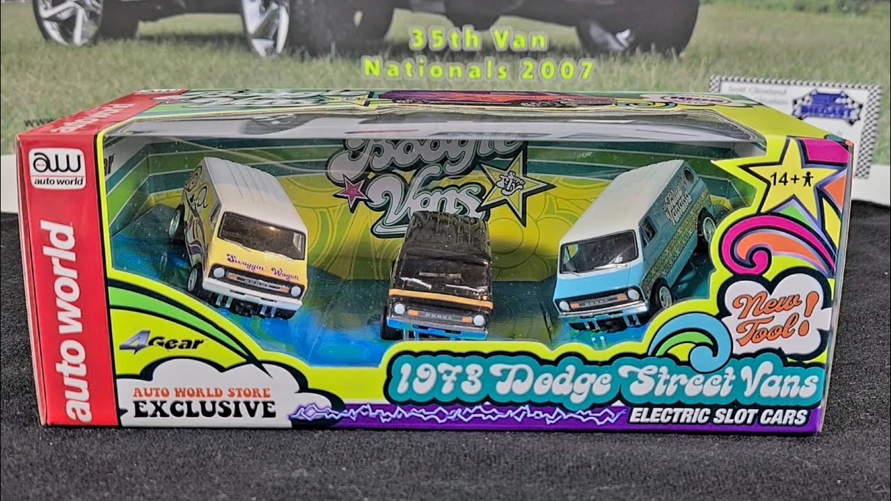 New Auto World Slot VAN Tooling 3-Pack!