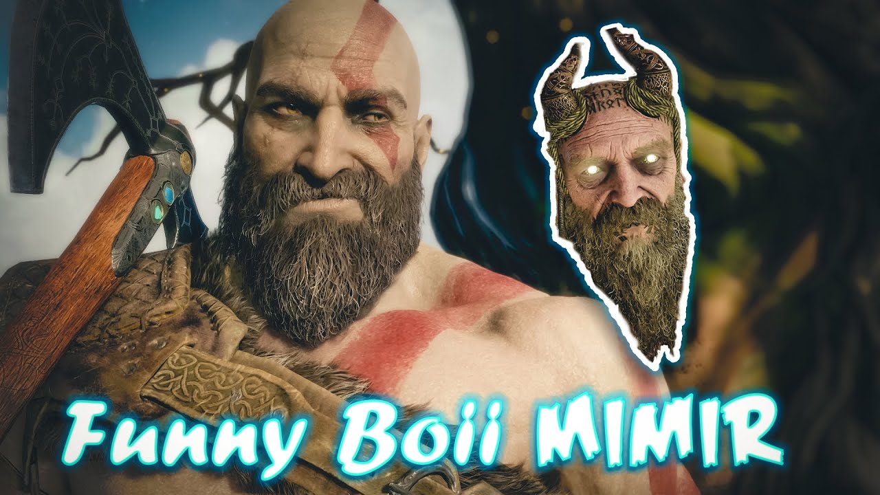Mimir - The Funniest Character in the Entire GAME || God of WAR PC