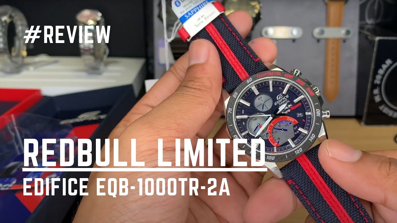 ใส่ใจทุกรายละเอียด REDBULL LIMITED !? รีวิวนาฬิกา CASIO EDIFICE EQB-1000TR-2A