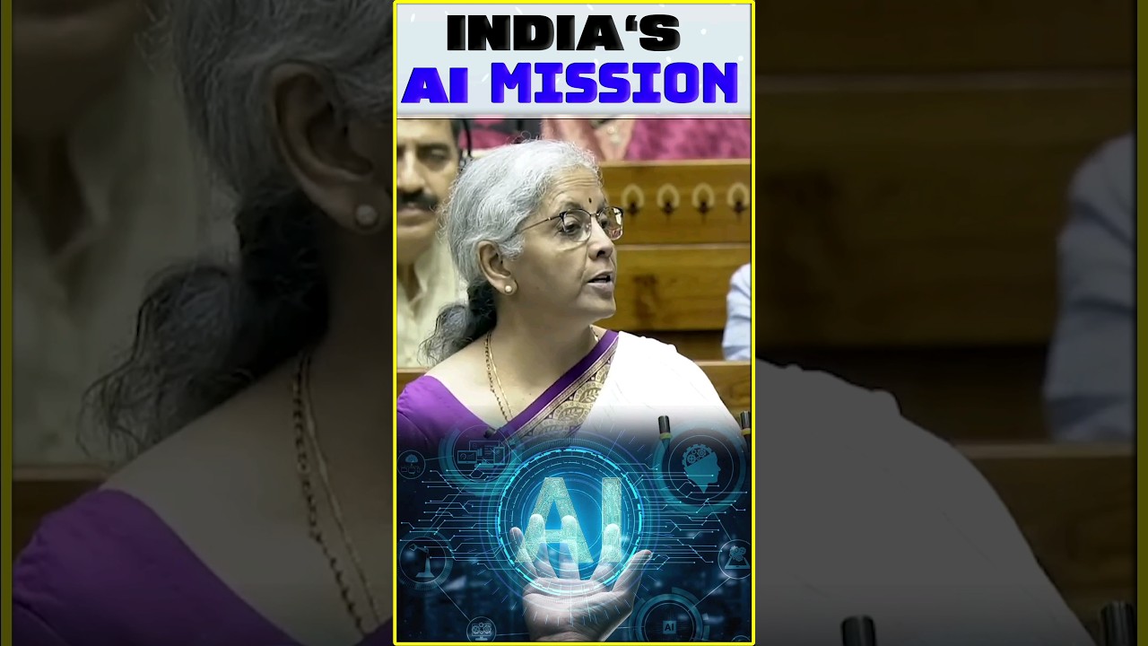 India AI Mission | Artificial Intelligence | Budget 2024-25 | #gktricks