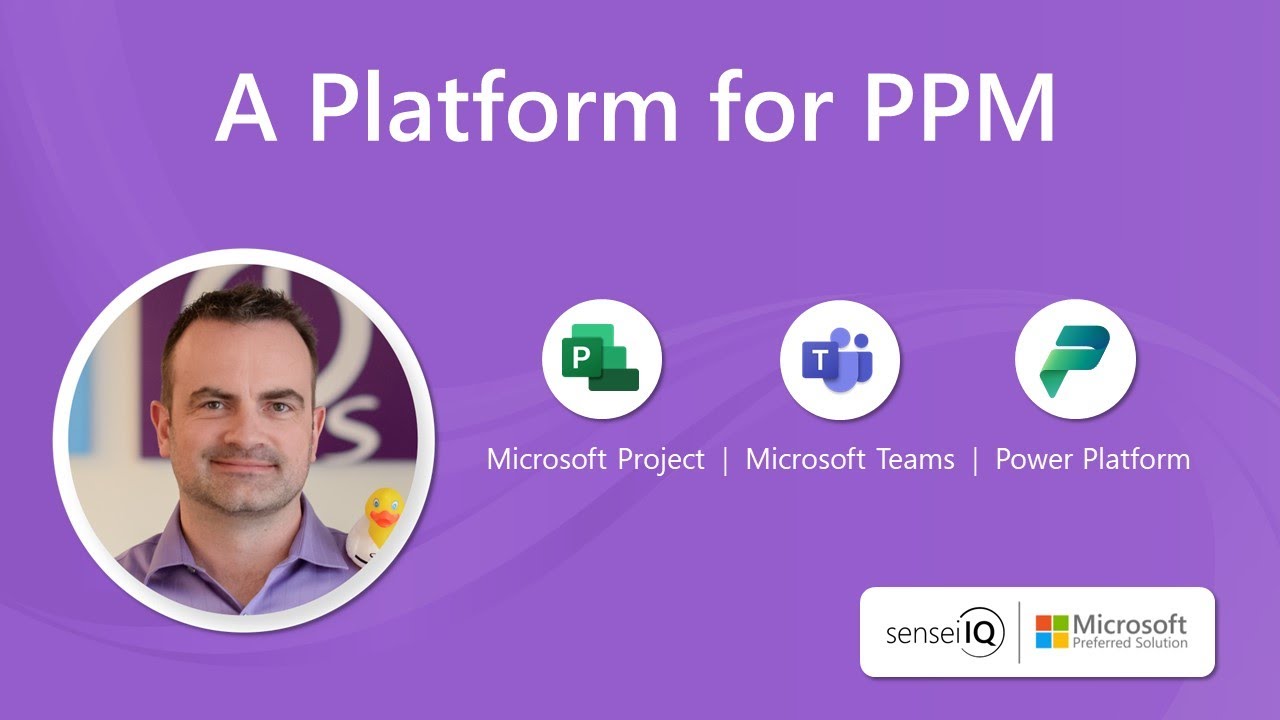 A Platform for PPM with Microsoft Project, Microsoft Teams and the Power Platform