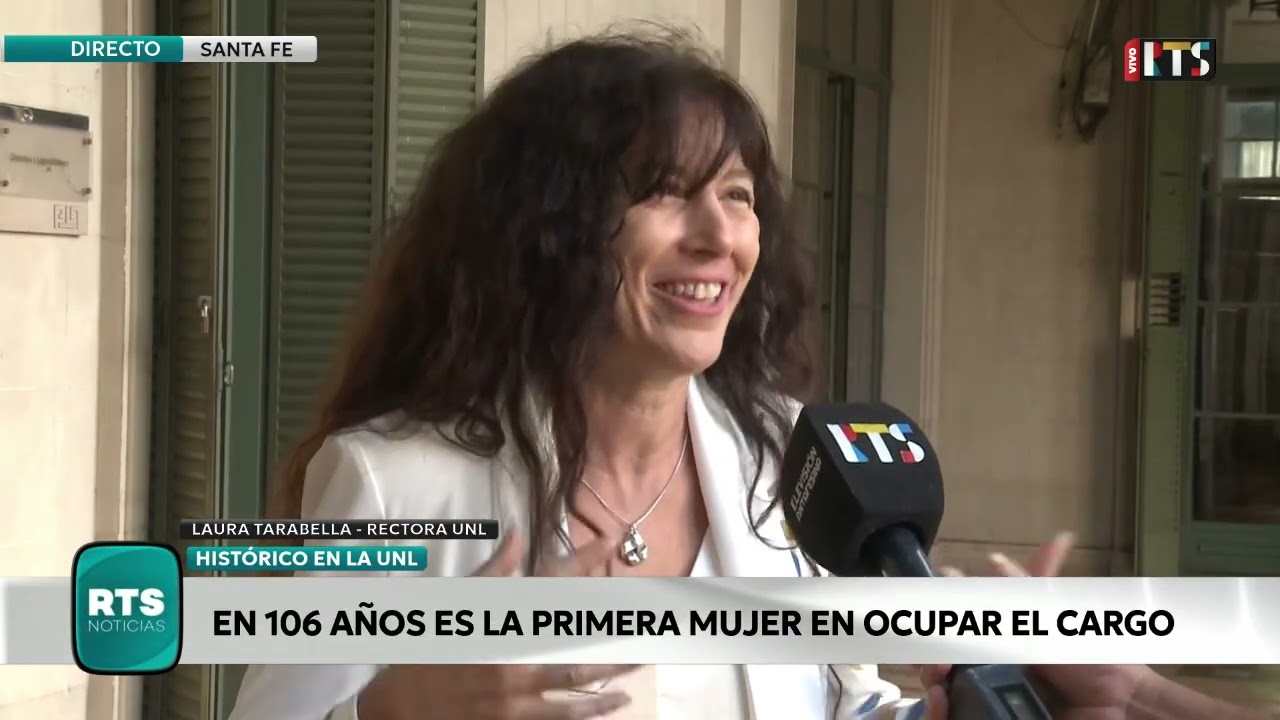 🎓 HISTÓRICO: LAURA TARABELLA ASUMIÓ COMO RECTORA DE LA UNL