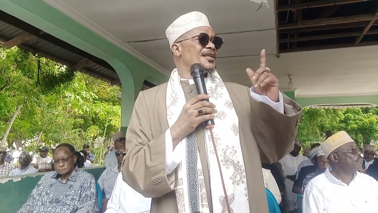 MUFTI AKITOA NENO LA POLE KWA MHESHIMIWA JAKAYA KIWETE  Kwa kufiwa na Shemeji yake Kisutu