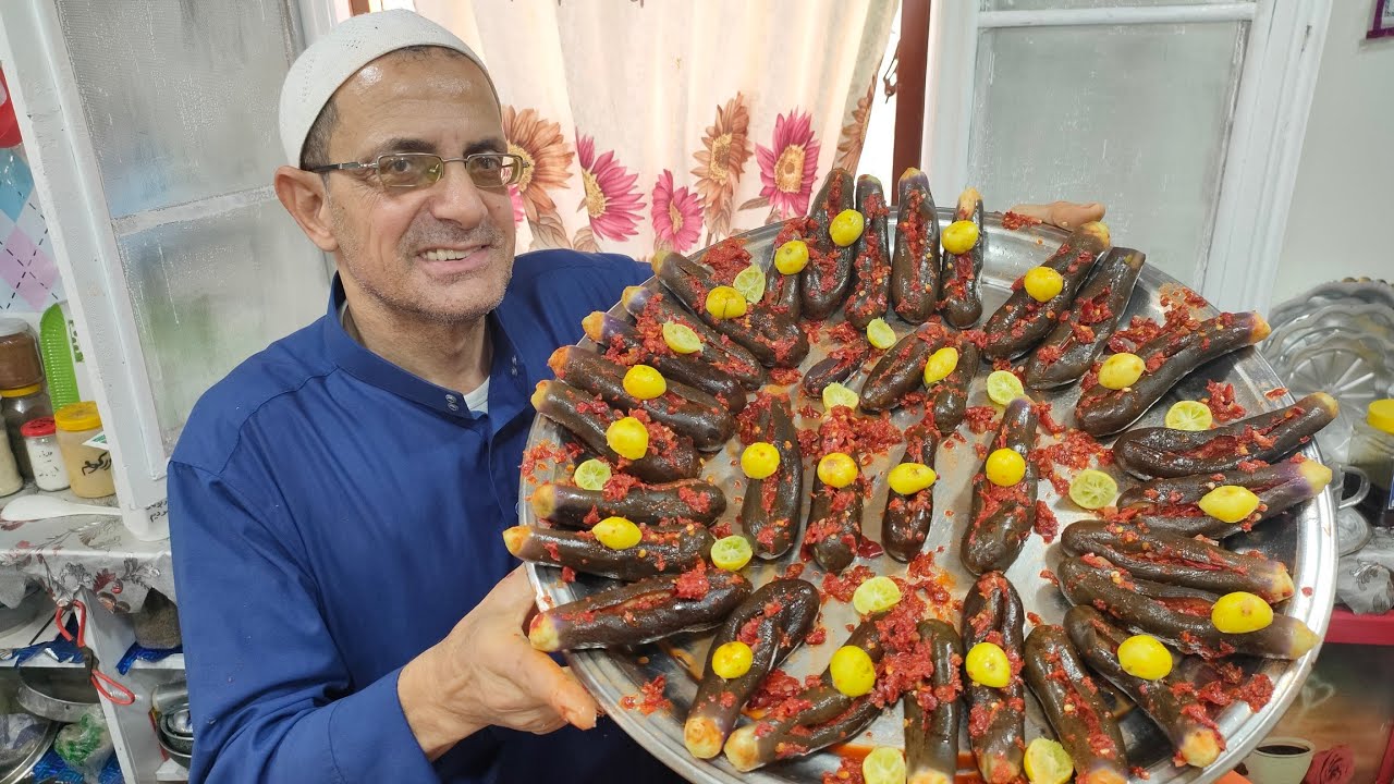 بادنجان الاحمر بدون زيت ❌ بتاع أفخم المحلات 😋 هيفكرك بأيام الزمن الجميل 🥰✨