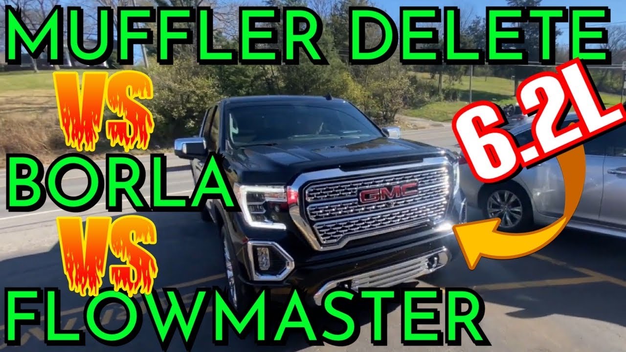 GMC Sierra/Chevy Silverado 6.2L V8: FLOWMASTER FLOW FX Vs MUFFLER DELETE Vs BORLA ATAK!