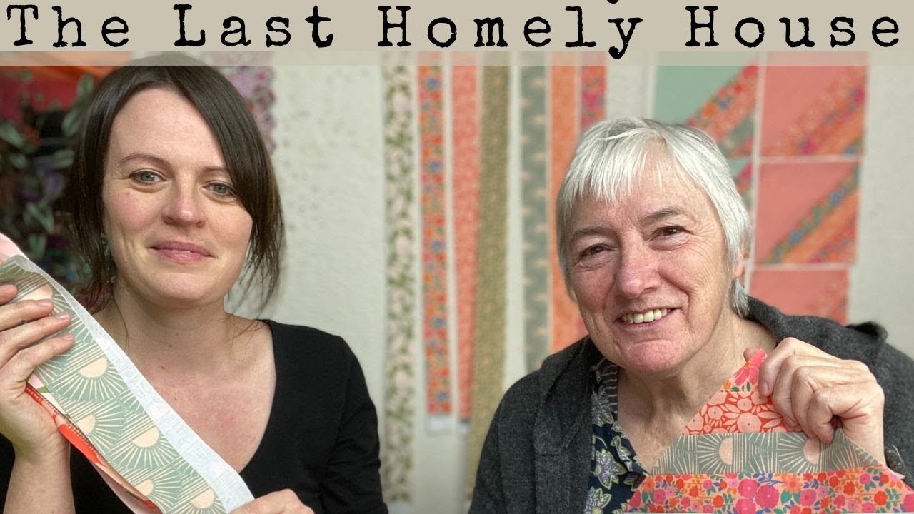 Learn to QUILT. Turning Anna's Spoonflower Fabric into a String Pieced Quilt Block. Part 5 - #23/1