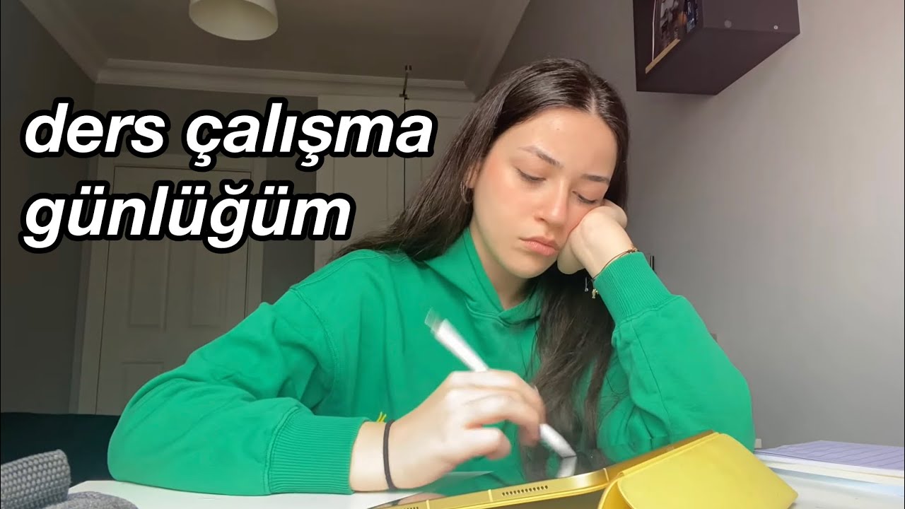 ÖDEVLERLE BOĞUŞTUĞUM BİR DERS ÇALIŞMA GÜNLÜĞÜ🤪