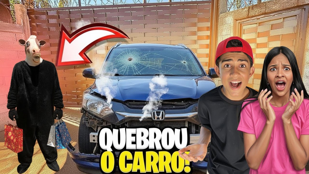 A VACA LOUCA PASSOU DOS LIMITES 😱 destruiu nosso Natal😱