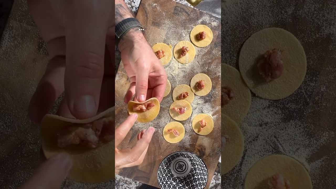 How to shape the perfect tortellini 🤲