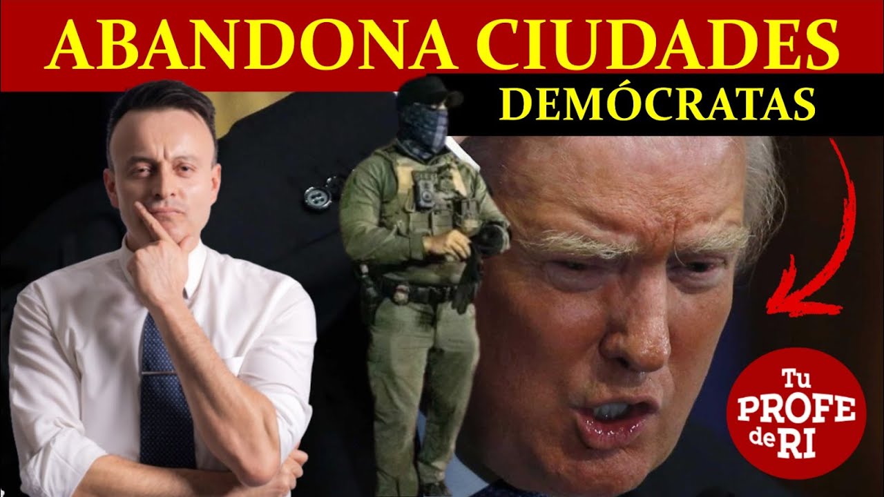 ANTE ESCÁNDALO: ¡TRUMP RECULA! SE SALE DE CIUDADES DEMÓCRATAS. LA PRESIÓN FUNCIONÓ