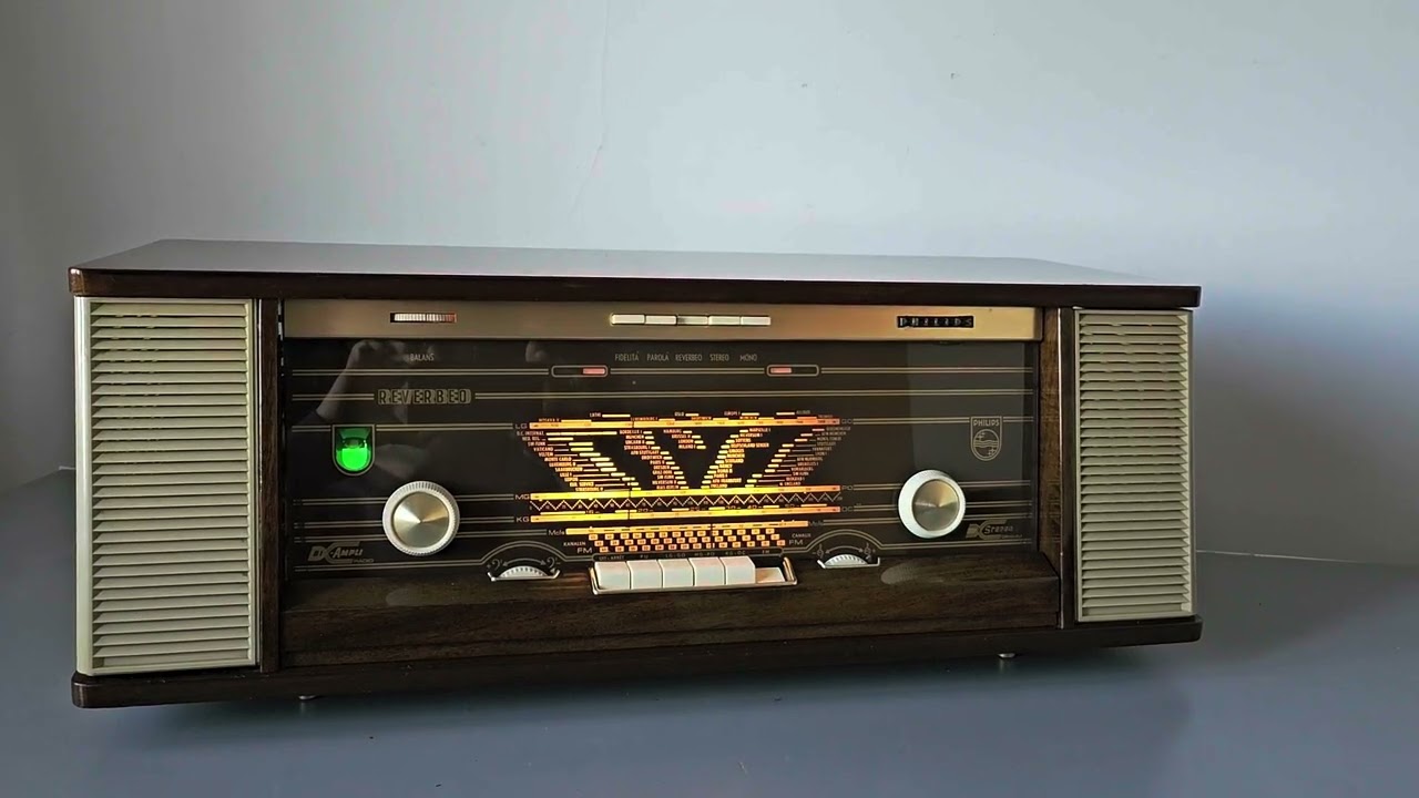 PHILIPS B7X14A REVERBEO for sale with one year warranty, visit us here: http://antique-radioshop.com